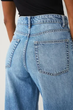 Ellos Collection Jeans med brede ben og høj talje