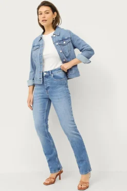 Ellos Collection Lige jeans med høj talje