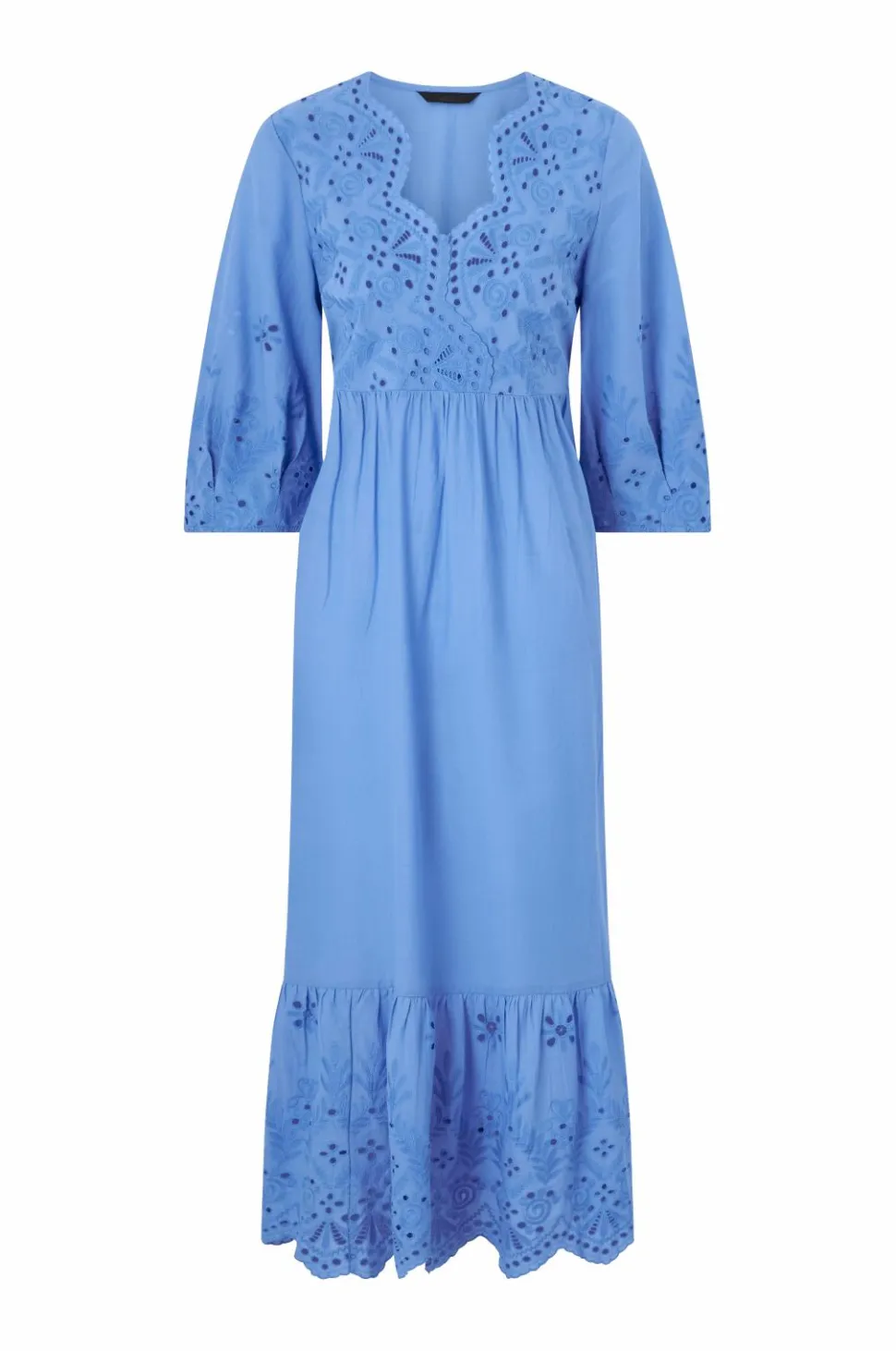 Ellos Collection Maxi kjole med broderi