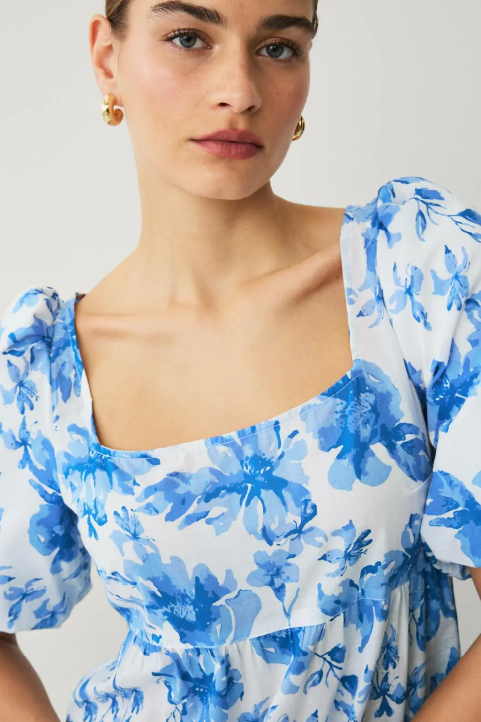 Ellos Collection Maxi kjole i bomuld