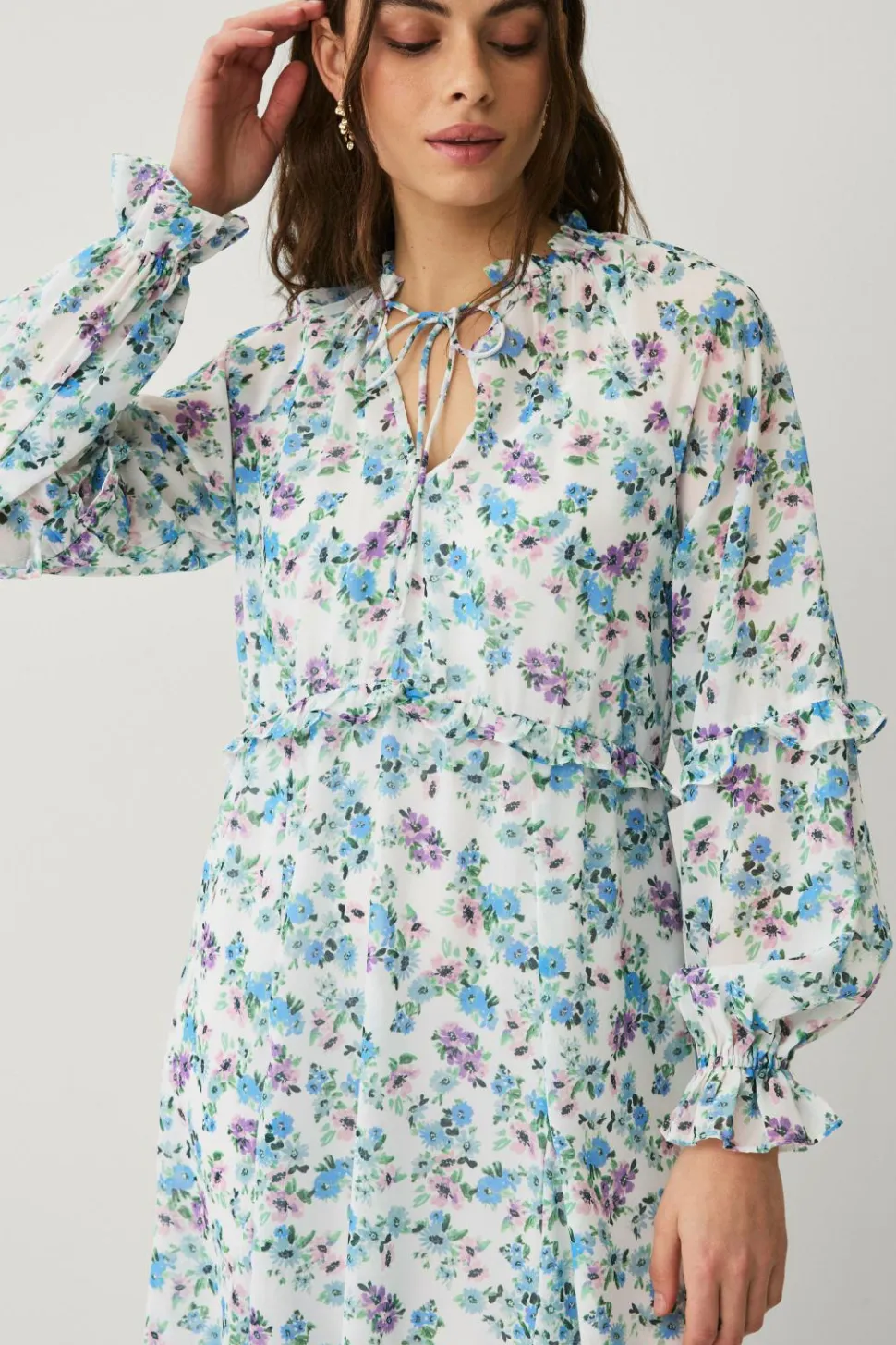 Ellos Collection Maxi kjole i chiffon
