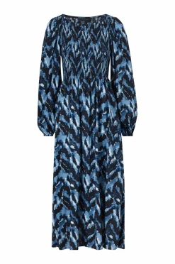 Ellos Collection Maxi kjole med ballonærmer