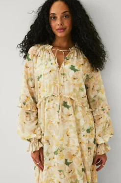 Ellos Collection Maxi kjole i chiffon