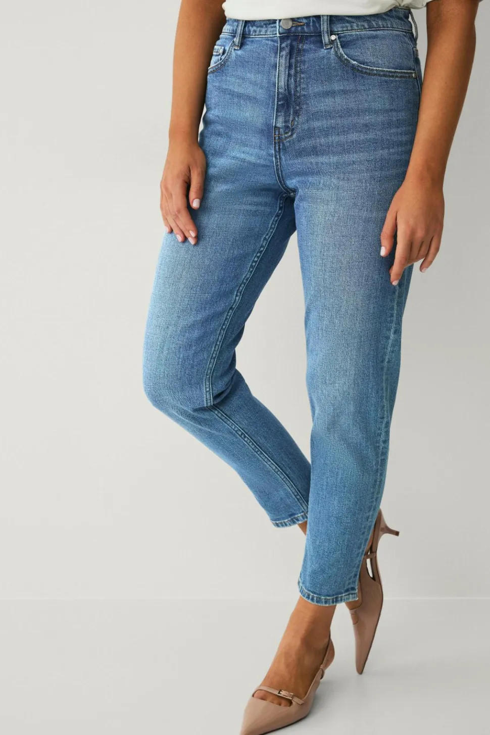 Ellos Collection Morjeans med et stræk