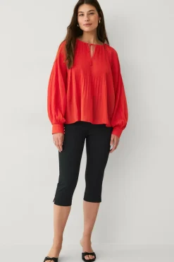 Ellos Collection Plisseret bluse