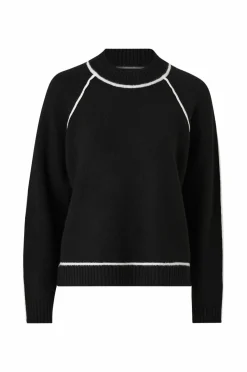 Ellos Collection Pullover med kontrastfarvede detaljer