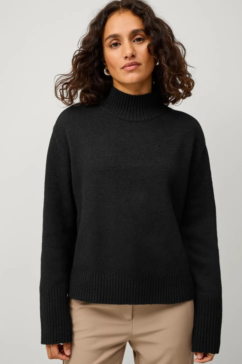 Ellos Collection Pullover med ribbede detaljer