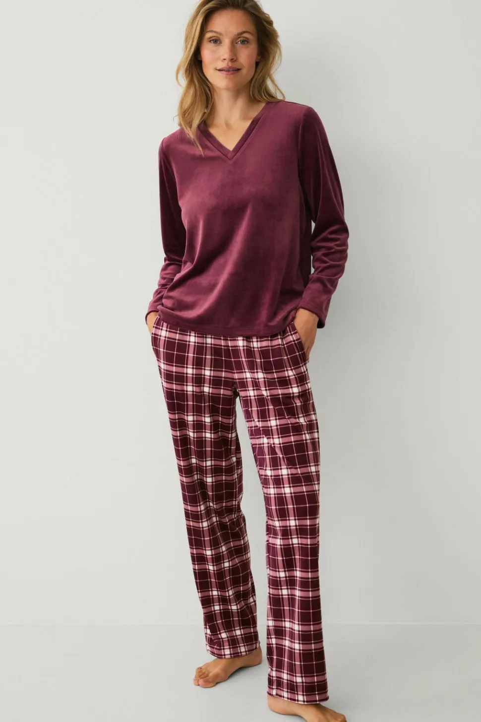 Ellos Collection Pyjamas i velour