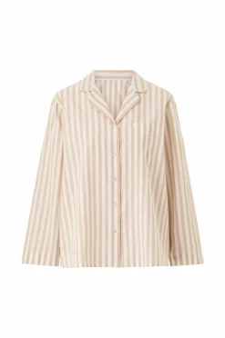 Ellos Collection Pyjamasskjorte med krave og revers