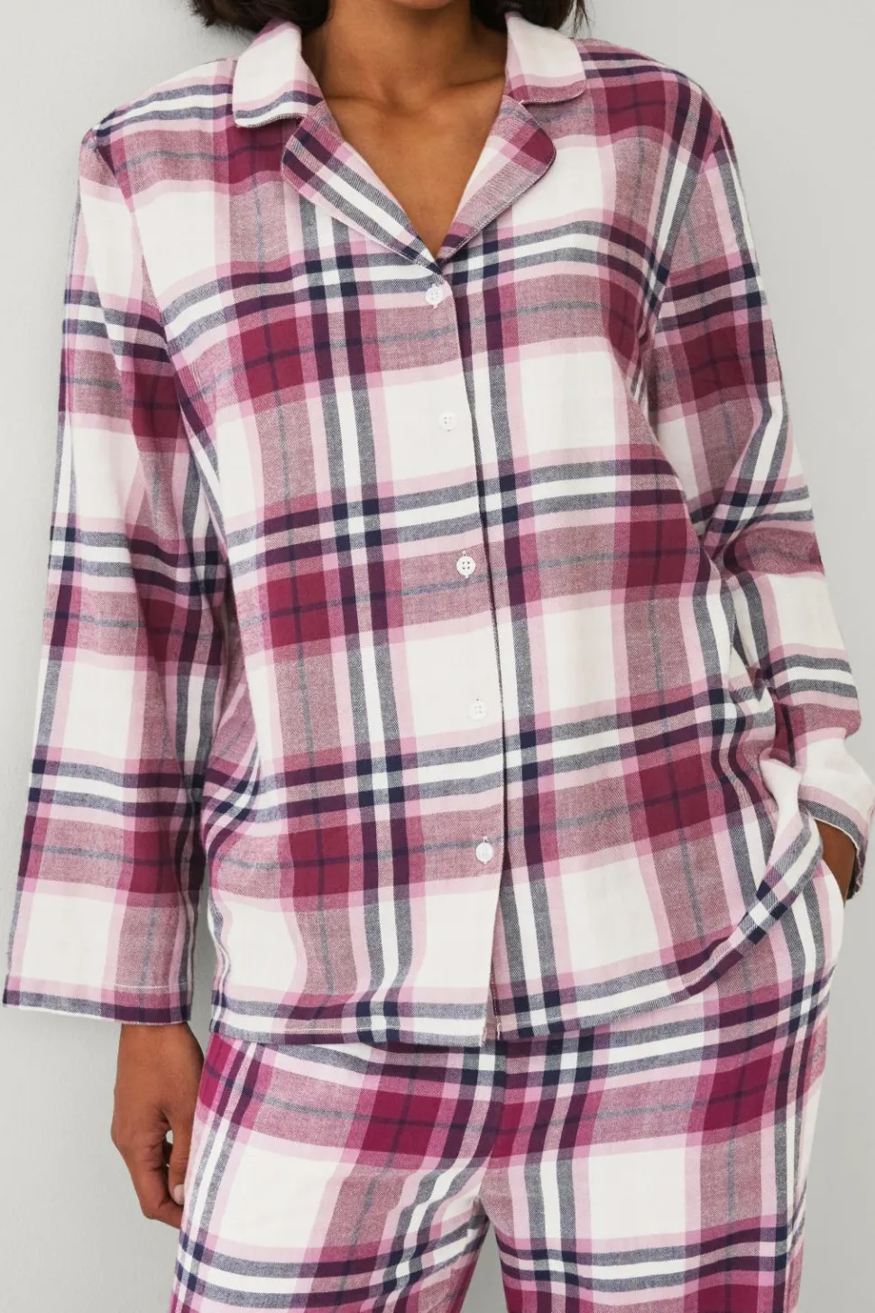 Ellos Collection Pyjamassæt i flonel