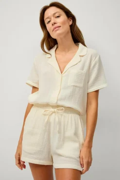 Ellos Collection Pyjamasshorts i bomuld