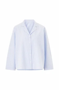 Ellos Collection Pyjamasskjorte med krave og revers