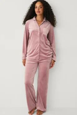 Ellos Collection Pyjamassæt i velour