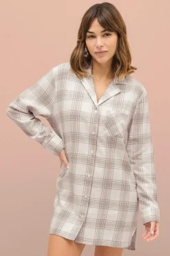 Ellos Collection Pyjamasskjorte Francis Flanell