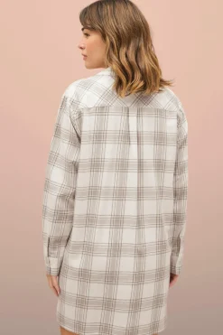 Ellos Collection Pyjamasskjorte Francis Flanell