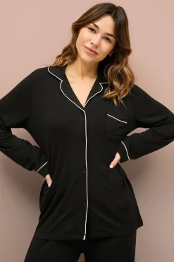 Ellos Collection Pyjamassæt med passepoilkanter