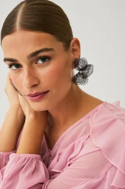 Ellos Collection Øreringe med blomsterform