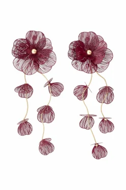 Ellos Collection Ørestikker med et blomsterdesign