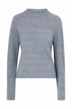 Ellos Collection Ribstrikket Pullover