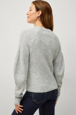 Ellos Collection Ribstrikket Pullover