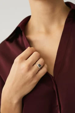 Ellos Collection Ring med aflang sten