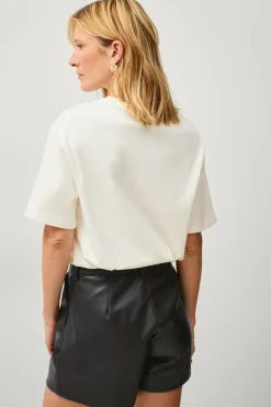 Ellos Collection Shorts i imiteret læder