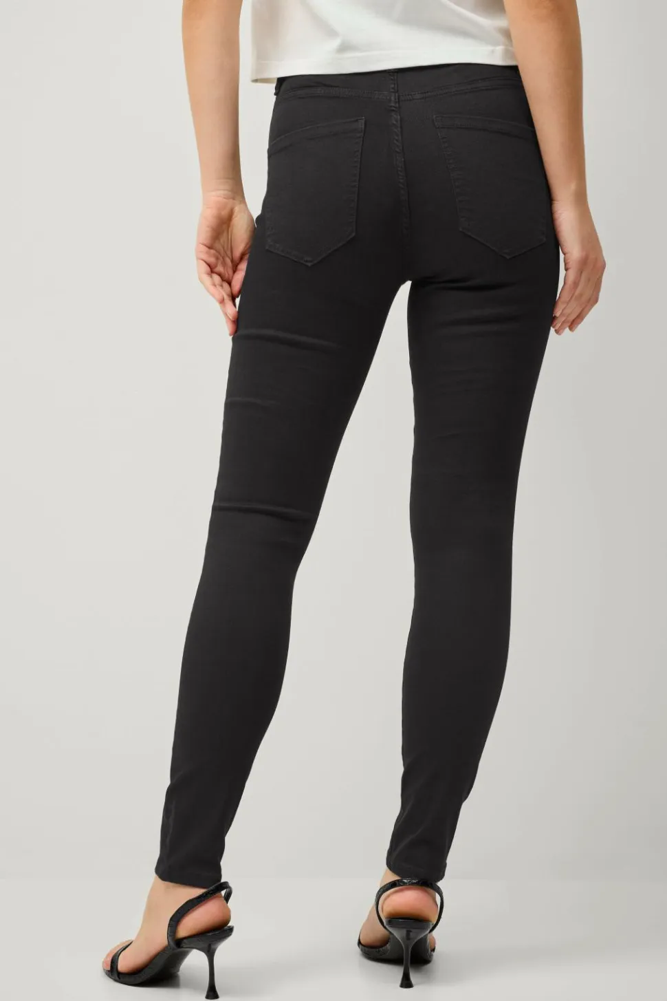 Ellos Collection Skinny stretchjeans med høj talje