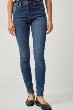 Ellos Collection Skinny stretchjeans med høj talje