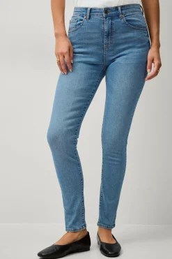 Ellos Collection Skinny stretchjeans med høj talje