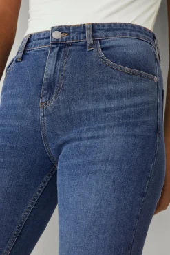 Ellos Collection Smalle stretchjeans med høj talje