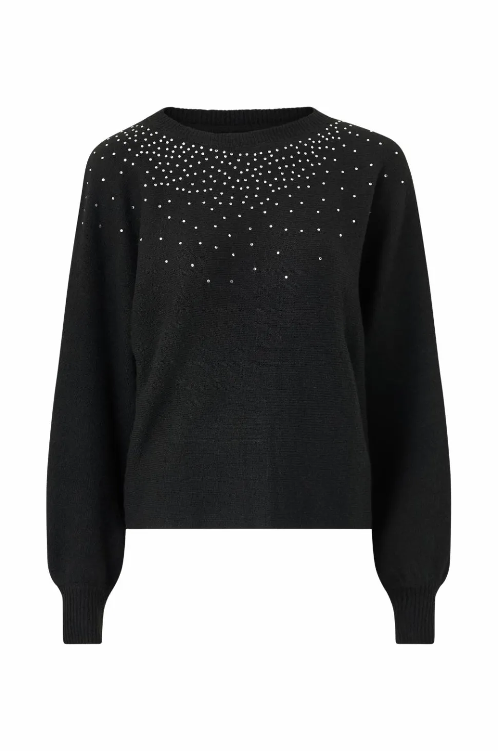 Ellos Collection Strikket Pullover med rhinstene