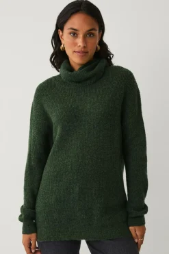 Ellos Collection Strikket turtleneck trøje