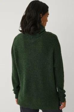 Ellos Collection Strikket turtleneck trøje