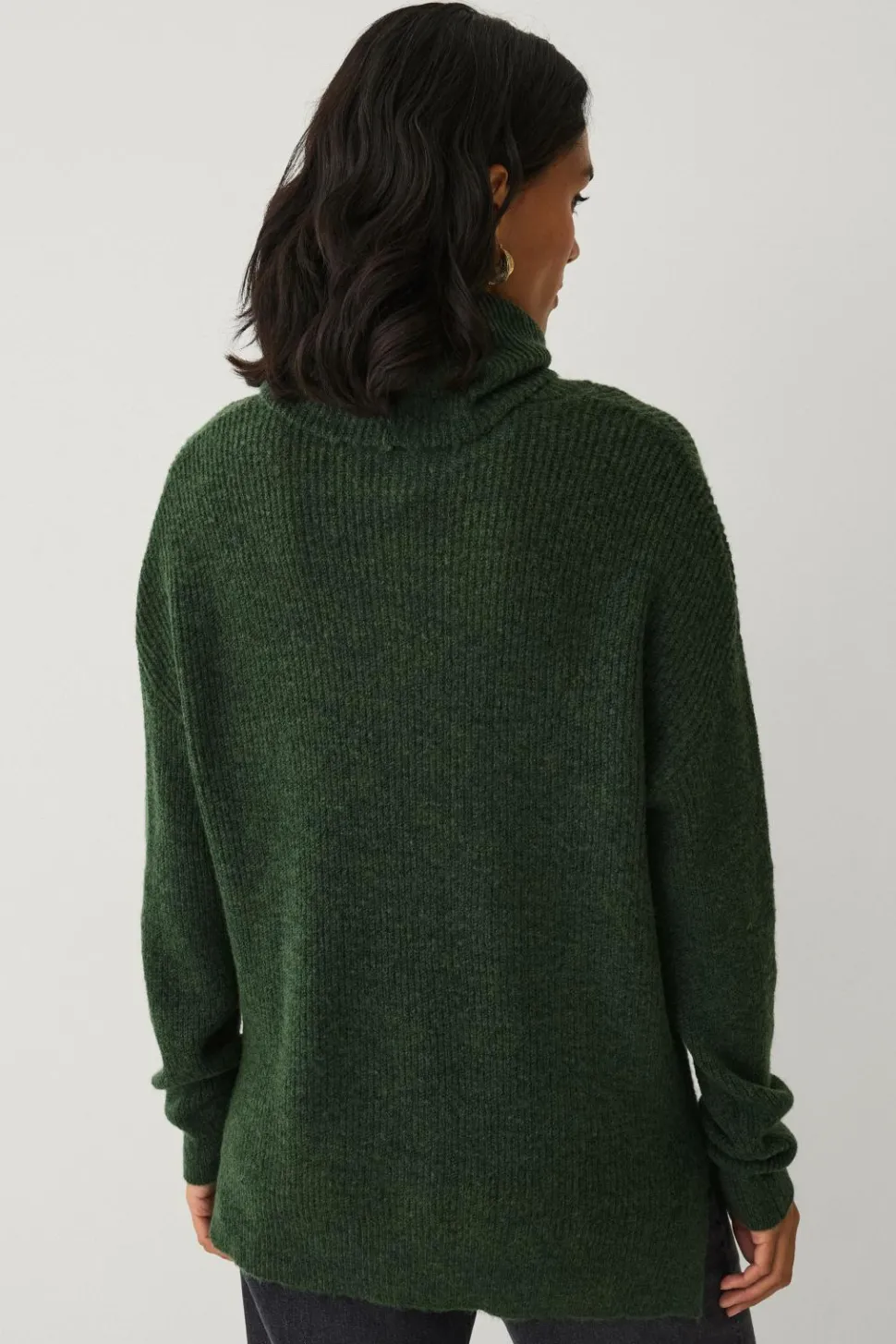Ellos Collection Strikket turtleneck trøje