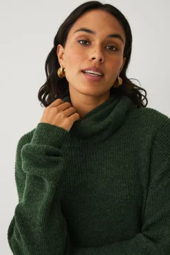 Ellos Collection Strikket turtleneck trøje