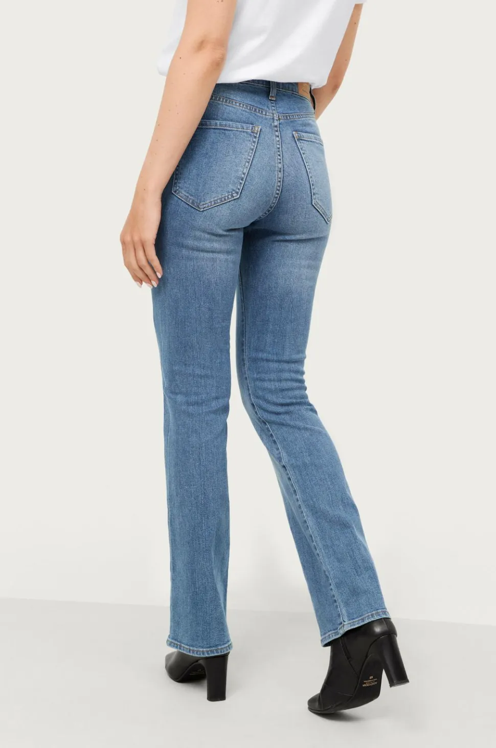 Ellos Collection Stretchjeans med svaj med høj talje