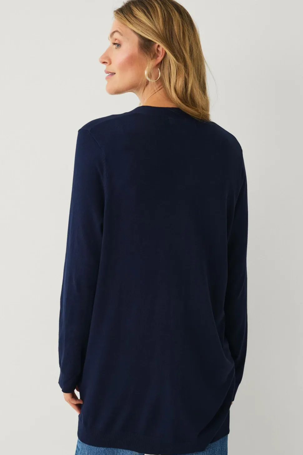 Ellos Collection Strikket cardigan med lommer