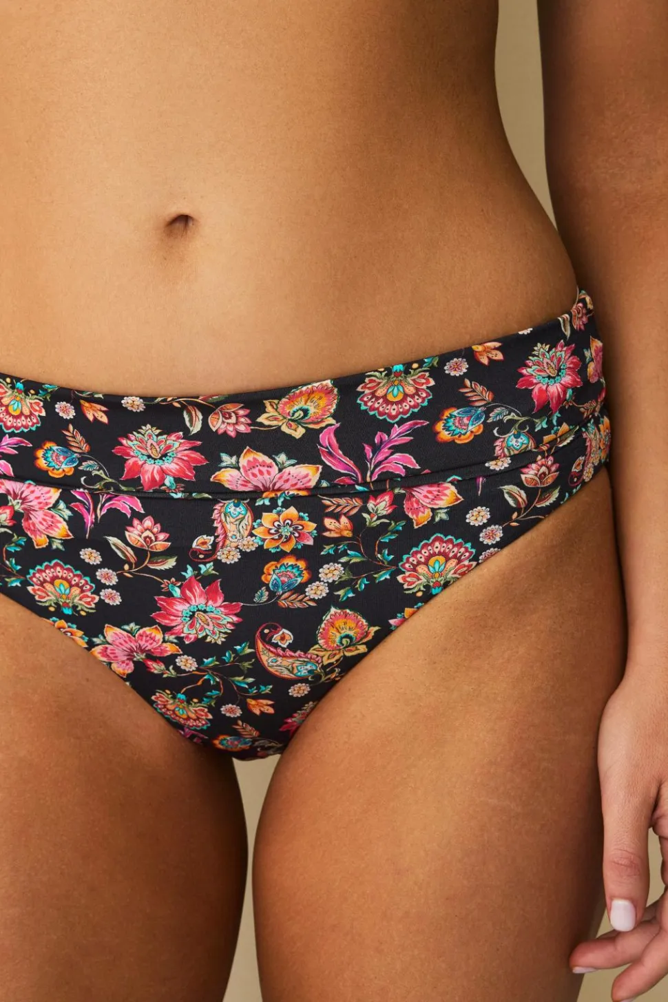 Ellos Collection Tai High Bikini Pink