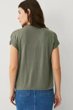 Ellos Collection Top med rynkede detaljer