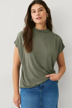 Ellos Collection Top med rynkede detaljer