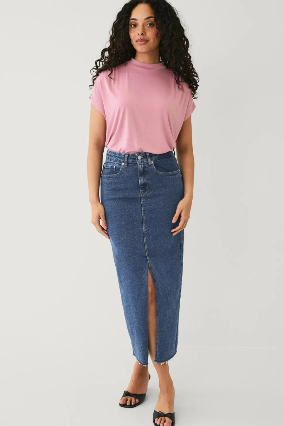Ellos Collection Top med rynkede detaljer