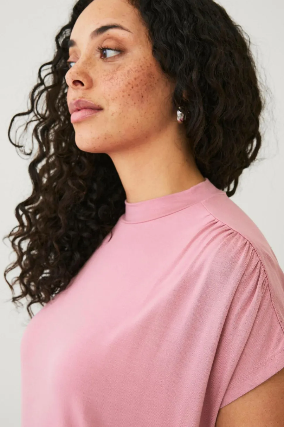 Ellos Collection Top med rynkede detaljer