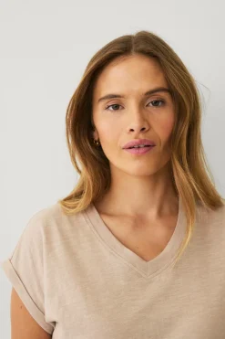 Ellos Collection Top med v-hals