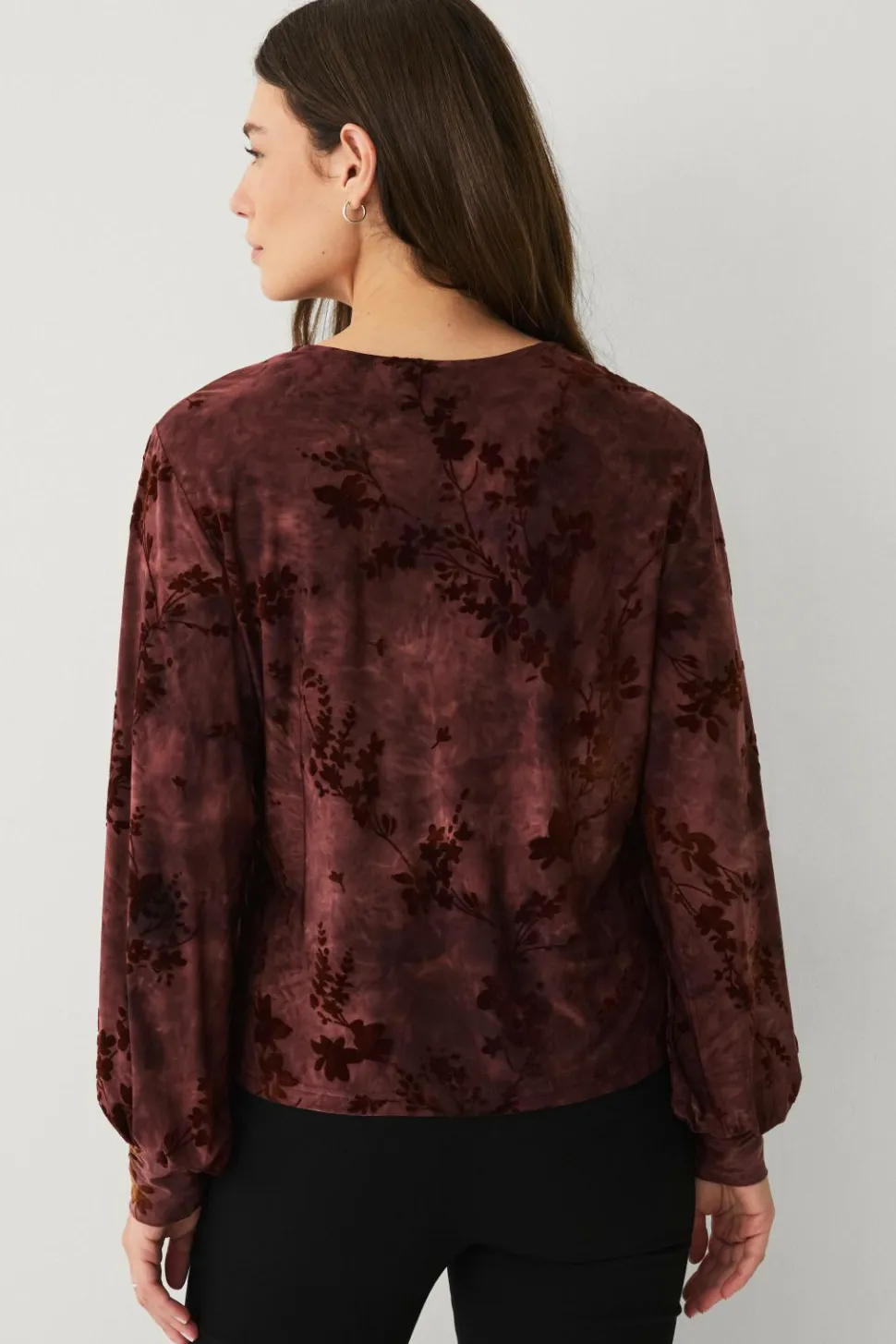 Ellos Collection Top med ballonærmer