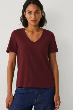 Ellos Collection T-shirt med v-hals