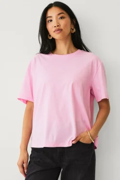 Ellos Collection T-shirt i bomuld med afslappet pasform