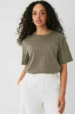 Ellos Collection T-shirt i bomuld med afslappet pasform