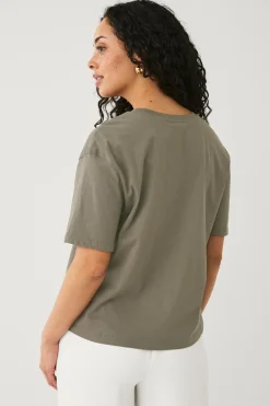 Ellos Collection T-shirt i bomuld med afslappet pasform