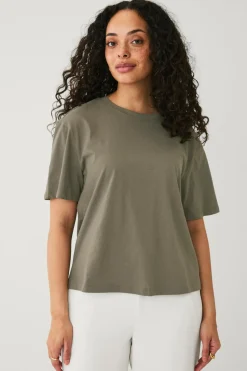 Ellos Collection T-shirt i bomuld med afslappet pasform