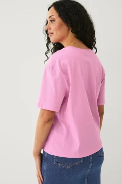 Ellos Collection T-shirt i bomuld med afslappet pasform